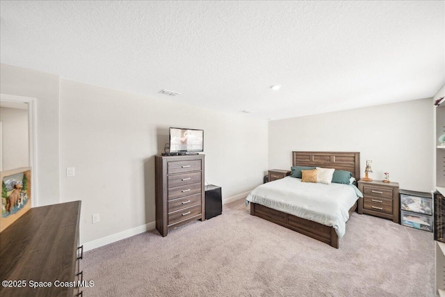 848 Brookview Ln, Rockledge, FL 32955 - carpeted bedroom featuring baseboards and a textured ceiling