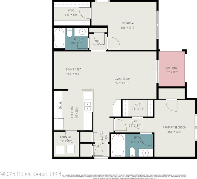 6470 Borasco Dr Unit 3106, Melbourne, FL 32940 - floor plan / room layout