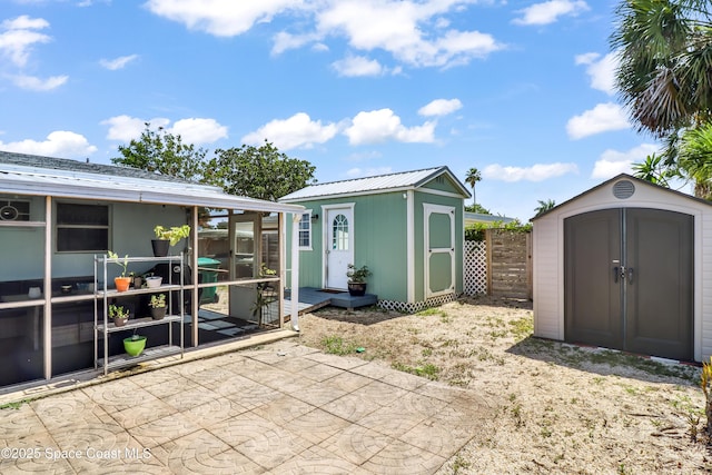 348 Berkeley St, Satellite Beach, FL 32937 - view of shed with a sunroom