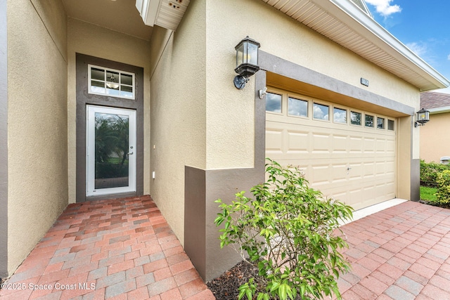 3654 Gurrero Dr, Melbourne, FL 32940 - entrance to property featuring stucco siding
