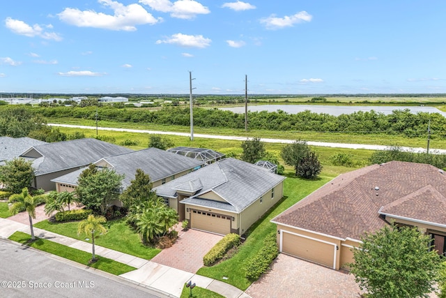 3654 Gurrero Dr, Melbourne, FL 32940 - aerial view of property and surrounding area featuring a large body of water