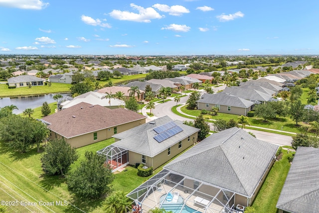 3654 Gurrero Dr, Melbourne, FL 32940 - aerial view of residential area featuring a nearby body of water