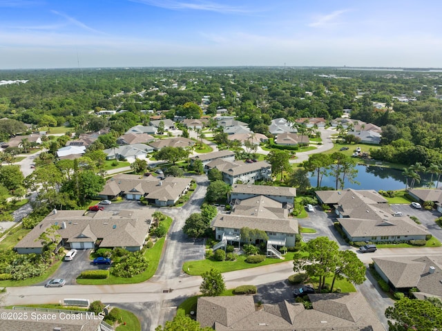 654 Centre Ct SW Unit 201, Vero Beach, FL 32962 - aerial view of residential area with a large body of water