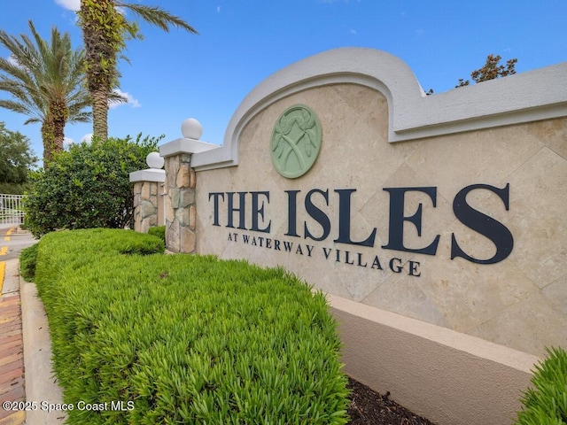 5422 Barbados Sq, Vero Beach, FL 32967 - view of community sign