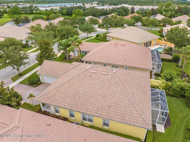 5422 Barbados Sq, Vero Beach, FL 32967 - aerial perspective of suburban area with a large body of water