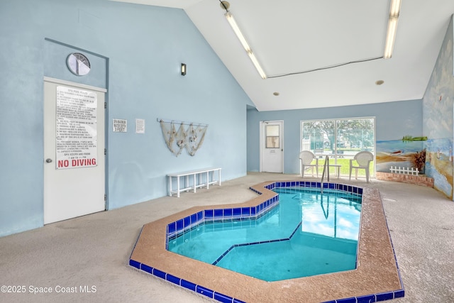 1020 S Fork Cir, Melbourne, FL 32901 - view of swimming pool with a swimming pool
