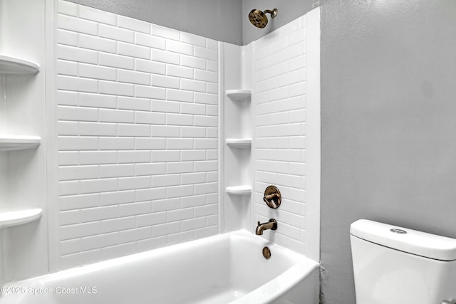 1020 S Fork Cir, Melbourne, FL 32901 - bathroom with  shower combination and toilet