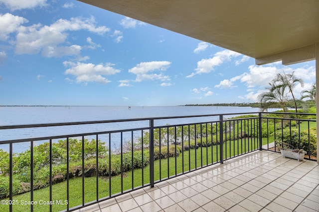 2260 Front St Unit 103, Melbourne, FL 32901 - balcony with a water view