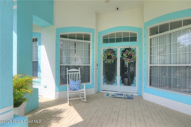 1641 Galilean Ln, Sebastian, FL 32958 - property entrance featuring stucco siding