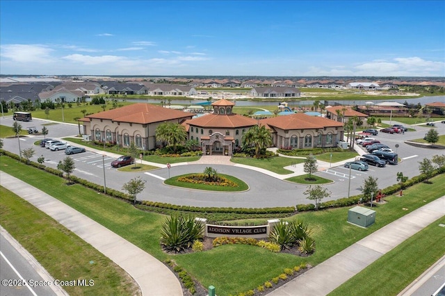 7917 Dobre Way, Melbourne, FL 32940 - aerial perspective of suburban area with a large body of water