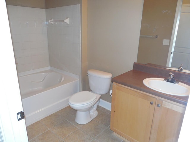 6460 Borasco Dr Unit 2903, Melbourne, FL 32940 - full bath featuring vanity, tile patterned floors, and shower / tub combination