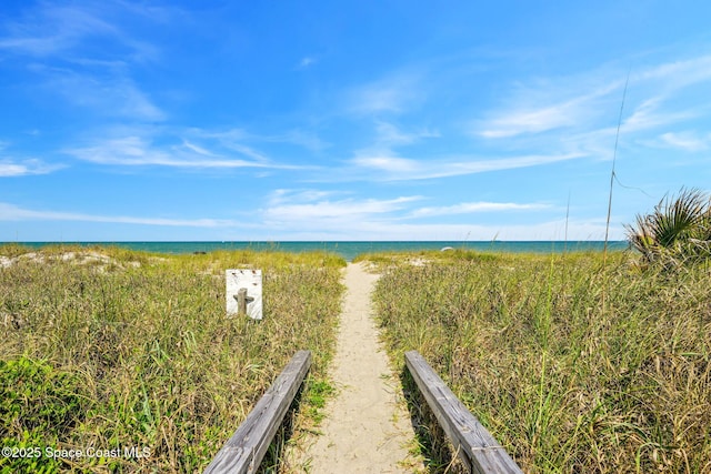 4800 Ocean Beach Blvd Unit 218, Cocoa Beach, FL 32931 - water view featuring local beach
