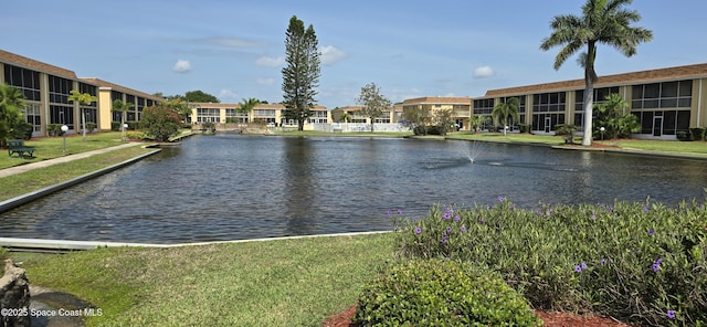 2135 N Courtenay Pkwy Unit 104, Merritt Island, FL 32953 - water view featuring nearby suburban area