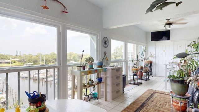 905 N Harbor City Blvd Unit 403, Melbourne, FL 32935 - sunroom / solarium with tile patterned floors