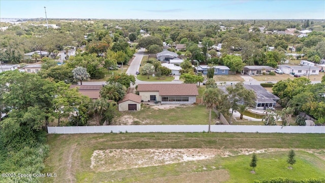 1636 Dixie Way, Melbourne, FL 32935 - aerial view of property and surrounding area with nearby suburban area