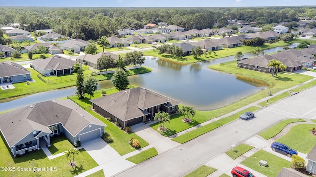 231 Nardo Ave SW, Palm Bay, FL 32908 - aerial view of residential area with a large body of water