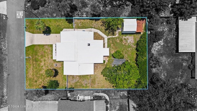 5510 Holden Rd, Cocoa, FL 32927 - aerial overview of property's location featuring property boundaries highlighted