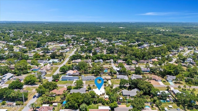 5510 Holden Rd, Cocoa, FL 32927 - aerial overview of property's location featuring nearby suburban area