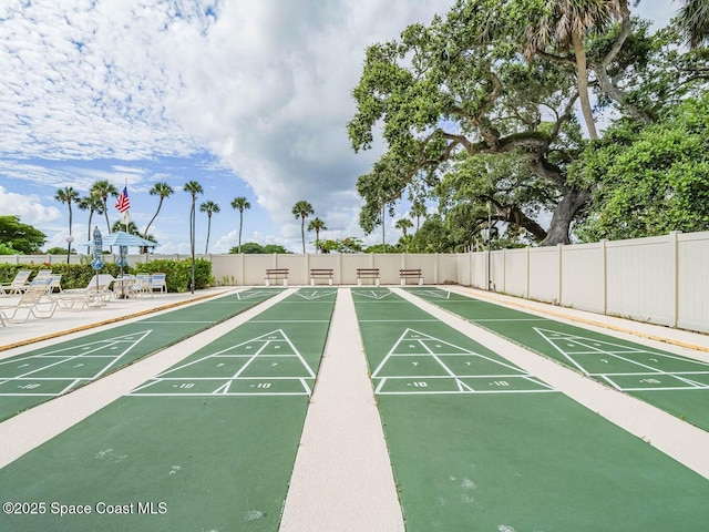 55 Woodland Dr Unit 206, Vero Beach, FL 32962 - view of community with shuffleboard