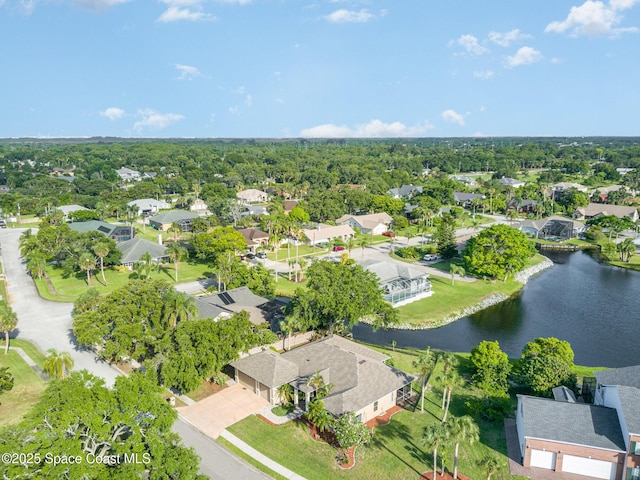 465 Apache Trl, Merritt Island, FL 32953 - aerial view of property's location featuring a large body of water and nearby suburban area