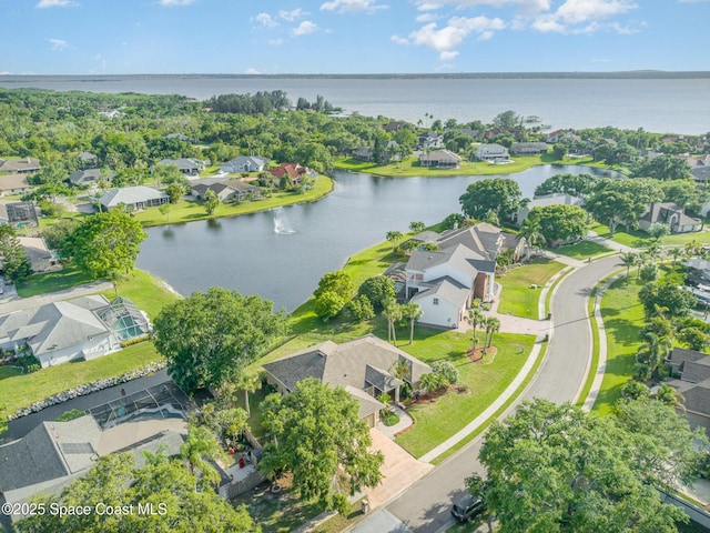 465 Apache Trl, Merritt Island, FL 32953 - aerial overview of property's location featuring nearby suburban area and a large body of water