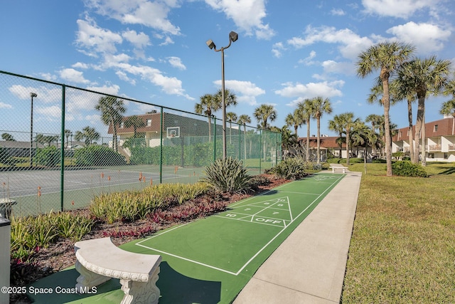 170 Paradise Blvd # 17, Indialantic, FL 32903 - view of community with shuffleboard