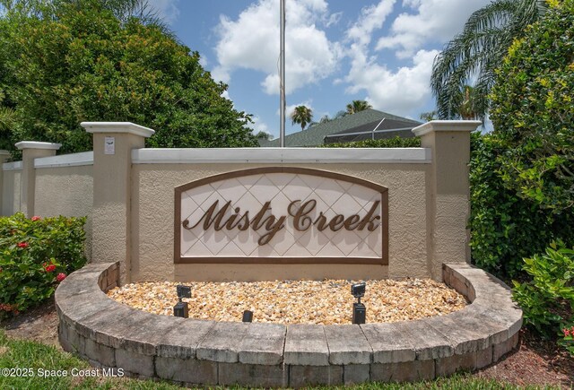 621 Misty Creek Dr, Melbourne, FL 32940 - view of community sign