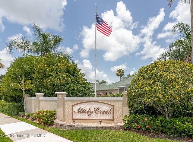 621 Misty Creek Dr, Melbourne, FL 32940 - view of community sign