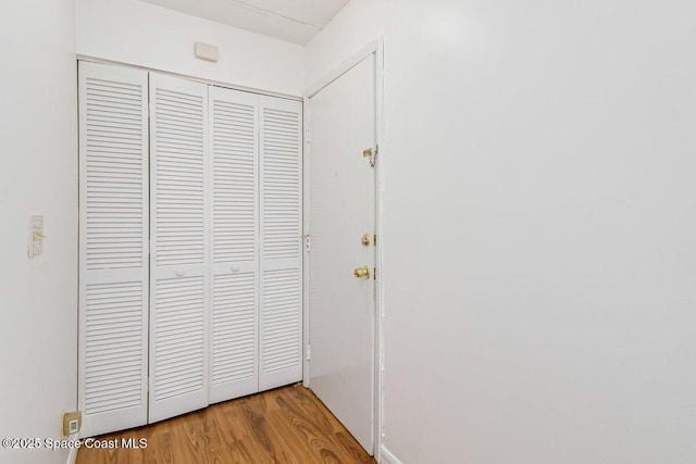 2358 Golf Lake Cir Unit 212, Melbourne, FL 32935 - hall with wood finished floors