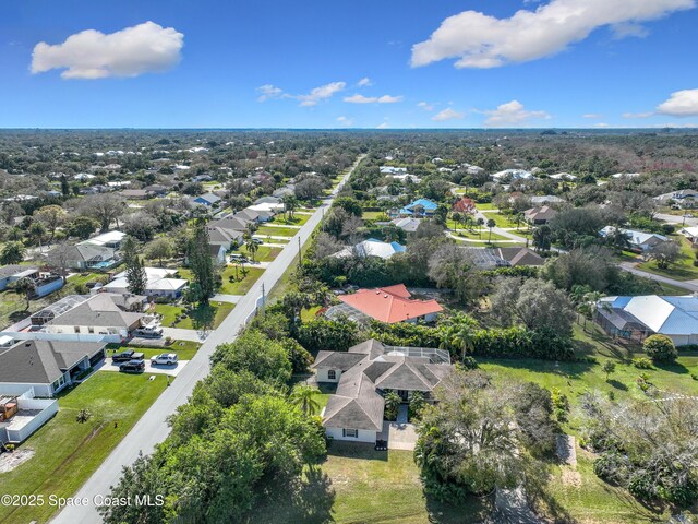 603 Cross Creek Dr, Sebastian, FL 32958 - aerial view of property and surrounding area featuring nearby suburban area