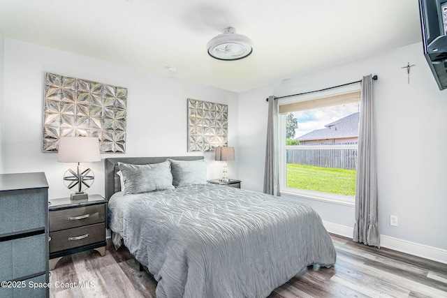 4448 Heaton Park Trl, Rockledge, FL 32955 - bedroom with wood finished floors