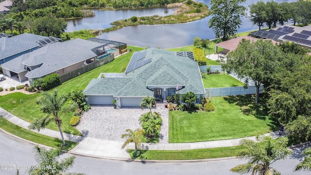 4448 Heaton Park Trl, Rockledge, FL 32955 - aerial view of property and surrounding area featuring a nearby body of water