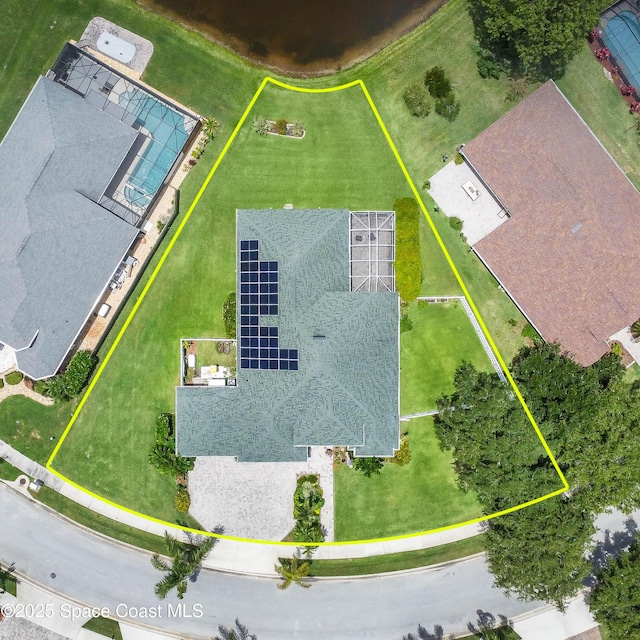 4448 Heaton Park Trl, Rockledge, FL 32955 - view of subject property with property boundaries highlighted