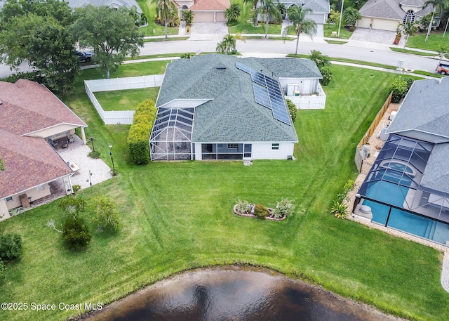 4448 Heaton Park Trl, Rockledge, FL 32955 - aerial view of residential area with a nearby body of water