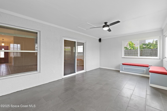 967 Sabal Grove Dr, Rockledge, FL 32955 - view of unfurnished sunroom