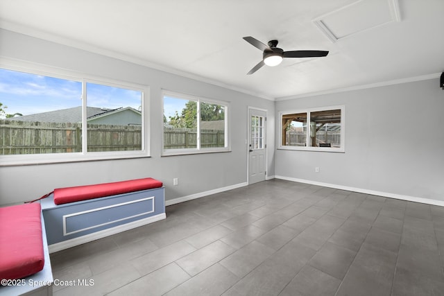 967 Sabal Grove Dr, Rockledge, FL 32955 - view of unfurnished sunroom