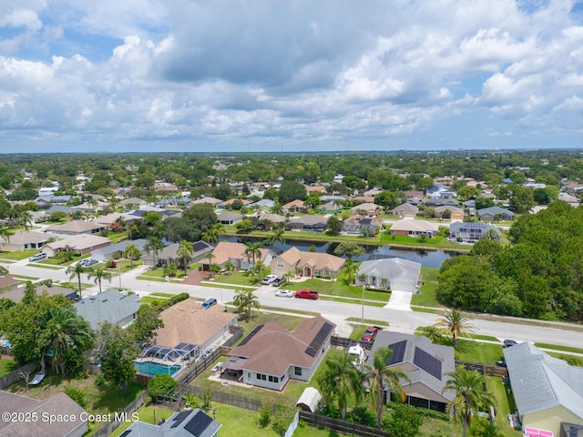 967 Sabal Grove Dr, Rockledge, FL 32955 - aerial view of residential area with a large body of water