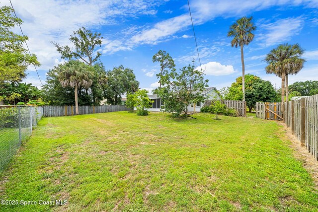 458 Stendal Rd NW, Palm Bay, FL 32907 - view of fenced backyard