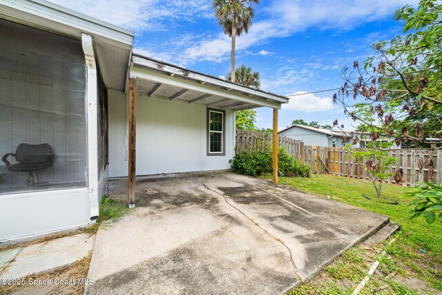 458 Stendal Rd NW, Palm Bay, FL 32907 - view of patio / terrace