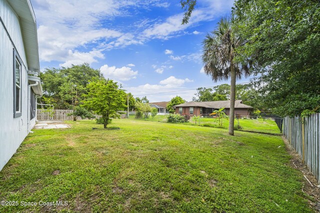 458 Stendal Rd NW, Palm Bay, FL 32907 - view of fenced backyard