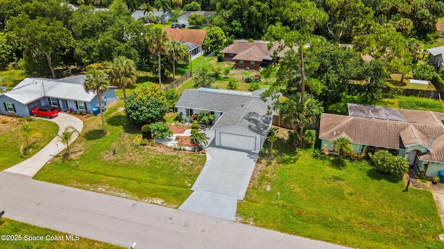 458 Stendal Rd NW, Palm Bay, FL 32907 - aerial perspective of suburban area