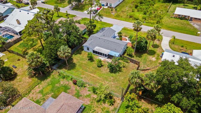 458 Stendal Rd NW, Palm Bay, FL 32907 - aerial perspective of suburban area
