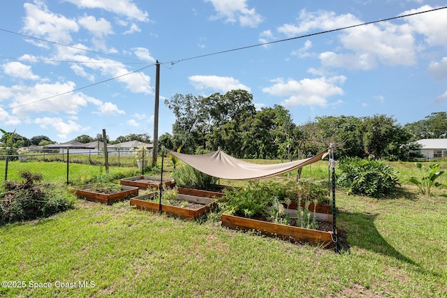 950 Douglas St SE, Palm Bay, FL 32909 - view of yard with a garden