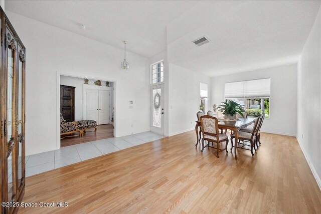 984 Wimbledon Dr, Melbourne, FL 32940 - dining space with wood finished floors and baseboards
