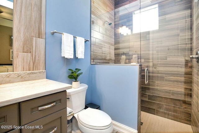 7354 Lucaya Ct, Melbourne, FL 32940 - full bath with vanity and a stall shower
