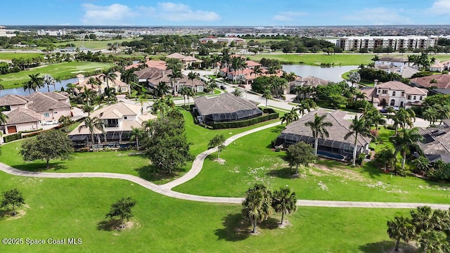 7354 Lucaya Ct, Melbourne, FL 32940 - aerial view of residential area with a large body of water