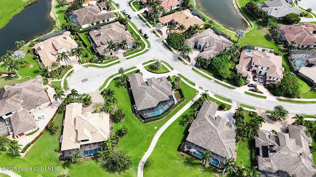 7354 Lucaya Ct, Melbourne, FL 32940 - aerial view of residential area featuring a nearby body of water