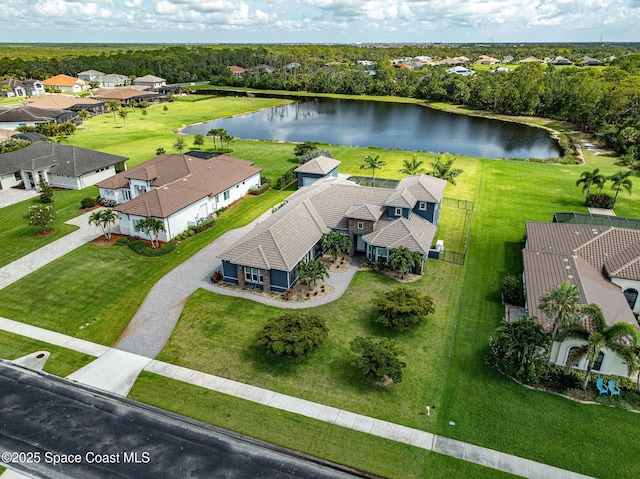 4554 Preservation Cir, Melbourne, FL 32934 - aerial view of residential area with a nearby body of water