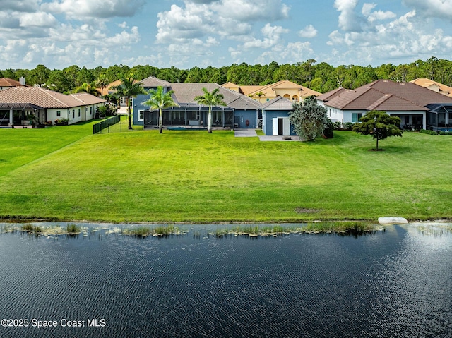 4554 Preservation Cir, Melbourne, FL 32934 - aerial perspective of suburban area featuring a nearby body of water