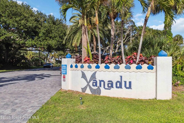 750 N Atlantic Ave Unit 203, Cocoa Beach, FL 32931 - view of community / neighborhood sign
